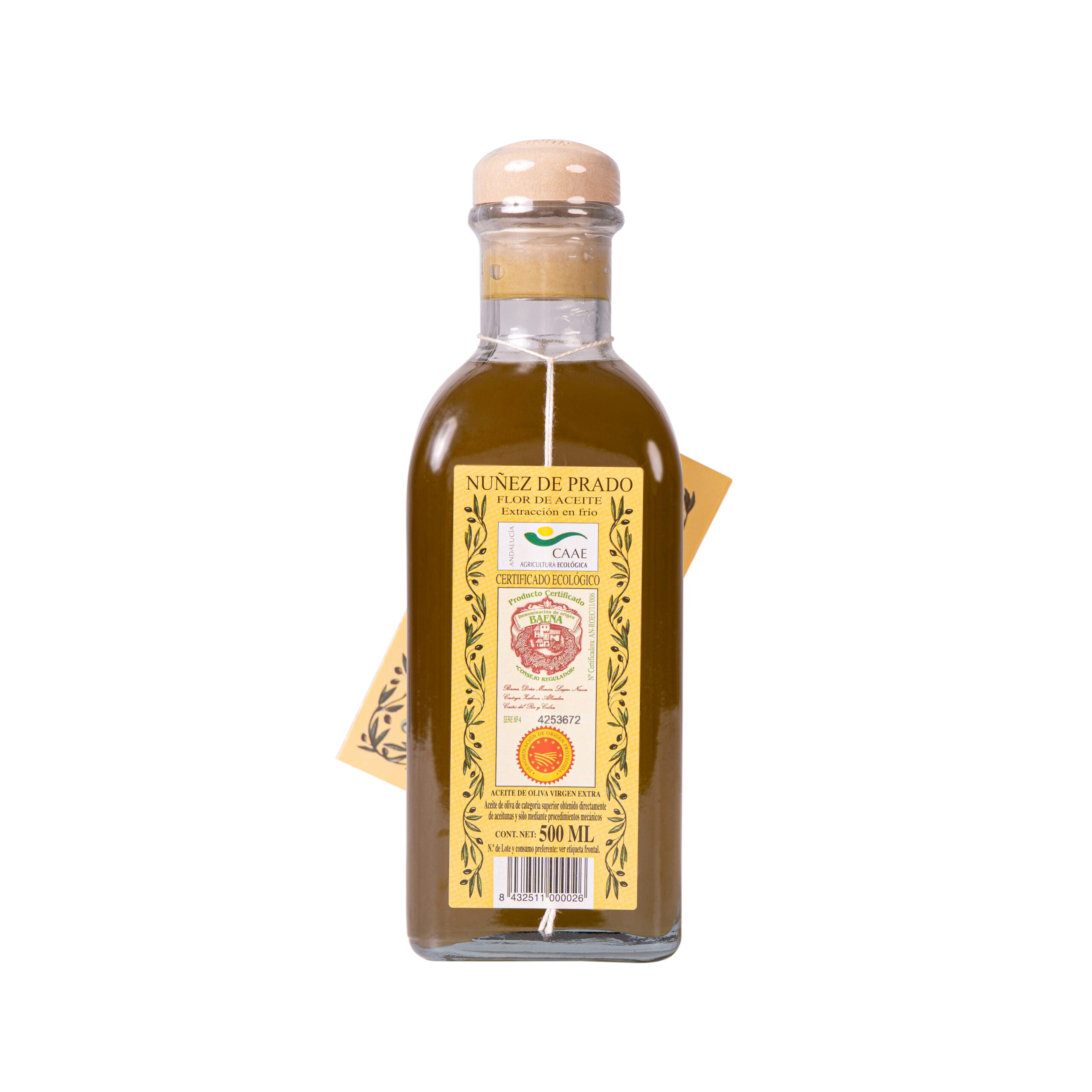Organic Extra Virgin Olive Oil  D.O.P. Baena  Núñez de Prado