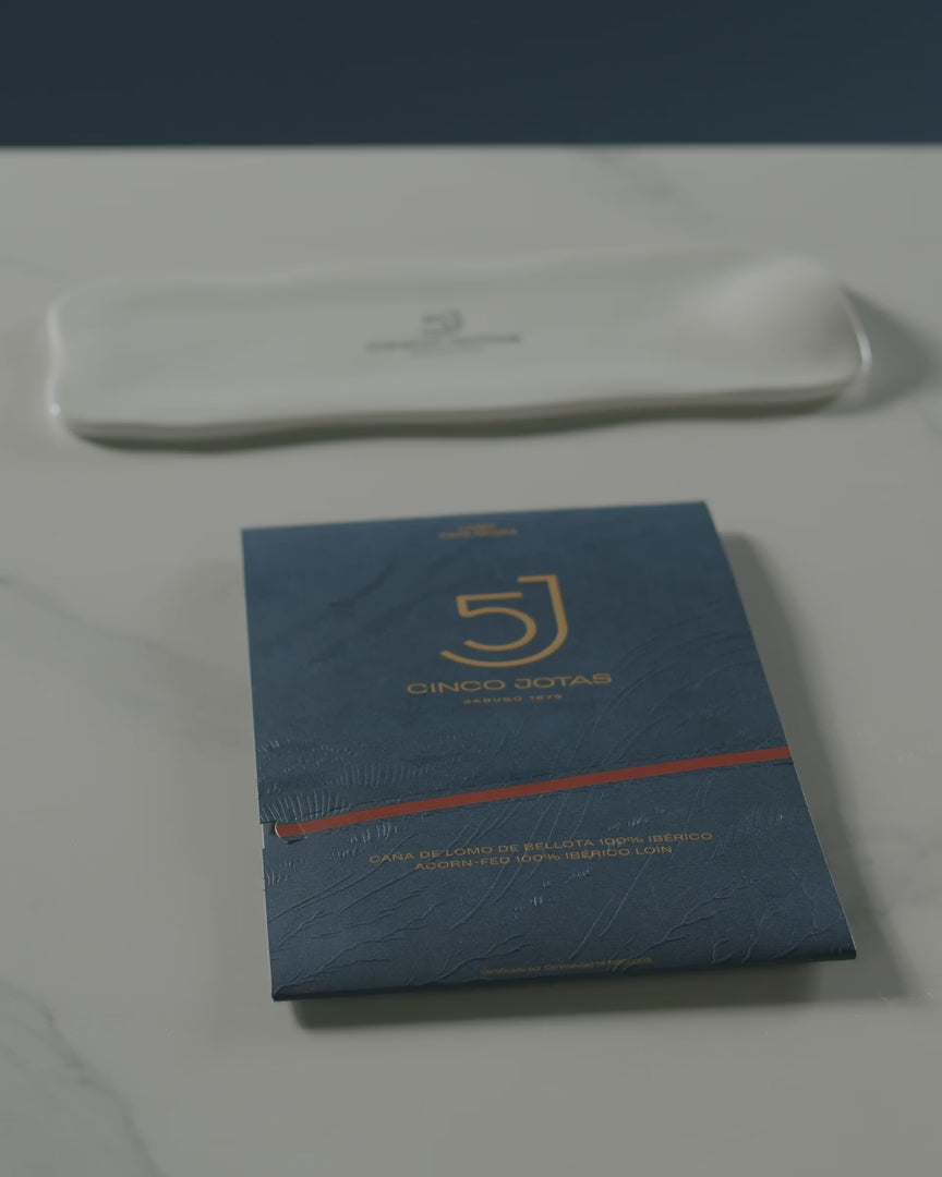 100% Iberico Bellota Shoulder Ham Sliced Cinco Jotas